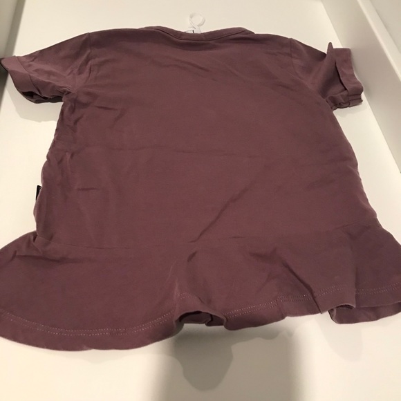 Polarn o Pyret Toddler Girl Top T Shirt Purple - Picture 4 of 4
